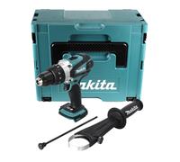 Makita DHP 458 ZJ Perceuse visseuse à percussion sans fil 18 V 91 Nm Solo + Makpac - sans batterie, sans chargeur