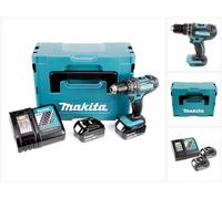 Makita DHP 482 RFJ Perceuse-visseuse à percussion sans fil 18V 62Nm + 2x batteries 3,0Ah + chargeur en Makpac