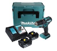 Makita DHP 483 RGJ Perceuse-visseuse à percussion sans fil 18 V 40 Nm + 2x Batteries 6.0 Ah + Chargeur + Coffret Makpac