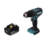Makita DHP 485 M1 Perceuse-visseuse à percussion sans fil 18 V 50 Nm Brushless + 1x batterie 4,0 Ah - sans chargeur