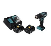 Makita DHP 485 RM Perceuse-visseuse à percussion sans fil 18 V 50 Nm Brushless + 2x batterie 4,0 Ah + chargeur