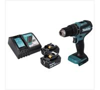 Makita DHP 485 RT Perceuse-visseuse à percussion sans fil 18 V 50 Nm Brushless + 2x Batteries 5,0 Ah + Chargeur