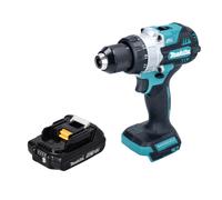 Makita DHP 486 A1 Perceuse-visseuse à percussion sans fil 18 V 130 Nm Brushless + 1x batterie 2,0 Ah - sans chargeur