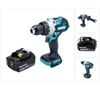 Makita DHP 486 M1 Perceuse-visseuse à percussion sans fil 18 V 130 Nm Brushless + 1x batterie 4,0 Ah - sans chargeur