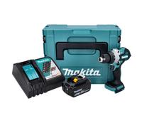Makita DHP 486 RG1J Perceuse-visseuse à percussion sans fil 18 V 130 Nm Brushless + 1x batterie 6,0 Ah + chargeur + Makpac