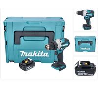 Makita DHP 489 F1J Perceuse-visseuse à percussion sans fil 18 V 73 Nm Brushless + 1x batterie 3,0 Ah + Makpac - sans chargeur