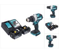 Makita DHP 489 RT Perceuse-visseuse à percussion sans fil 18 V 73 Nm Brushless + 2x batterie 5,0 Ah + chargeur
