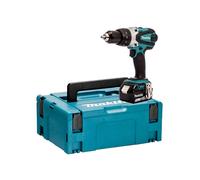 Makita DHP458F1J Perceuse visseuse à percussion 18 V Li-Ion Ø 13 mm + 1x3 Ah + MAKPAC