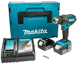 Makita DHP482RFJ Perceuse-visseuse a percussion (62Nm/18V/2x3,0Ah) Makpac