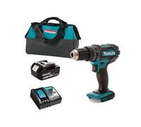 Makita DHP482RT1J Perceuse à percussion 18V LXT (1 x 5.0 Ah + chargeur en sac de transport