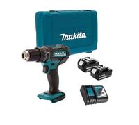 Makita DHP482RTJ Perceuse à percussion 18V LXT (2 x 5.0 Ah + chargeur + coffret)