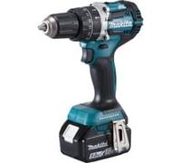 Makita DHP484RTJ perceuse Sans clé 1,8 kg Noir, Bleu, Perceuse à percussion