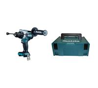 Makita DHP486Z Perceuse visseuse à percussion Brushless 18 V Li-ion Ø 13 mm (Produit seul) & COFFRET MAKITA DE TRANSPORT MAKPAC2 395x295x157 MM (coffret nu) - 821550-0