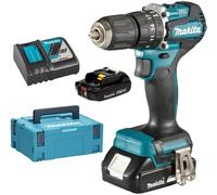 Makita DHP487RAJ Perceuse visseuse a percussion Li-ion LXT ( 2x2,0Ah/18V) Makpac