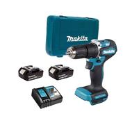 Makita DHP487RTJ Perceuse à percussion 18V LXT 2 x 5.0Ah chargeur en coffret