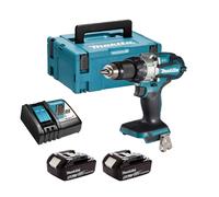 Makita DHP489RTJ Perçeuse à Percussion LXT 18 V Li-ion - 2X5.0Ah Batteries + chargeur en coffret