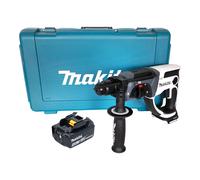 Makita DHR 202 M1W Marteau perforateur sans fil 18 V 20 mm 2,0 J blanc + 1x batterie 4,0 Ah + coffret - sans chargeur