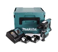 Makita DHR 242 RTJ Marteau perforateur sans fil 18V 2,0J SDS-plus Brushless + 2x batterie 5,0Ah + chargeur + Makpac