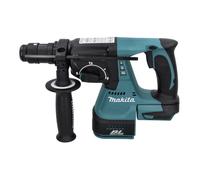 Makita DHR 243 ZE Marteau perforateur sans fil 18 V Brushless Solo + insert pour Makpac - sans batterie, sans chargeur, sans Makpac