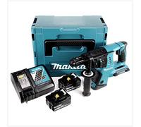 Makita DHR 264 2 x 18 V / 36 V Li-Ion SDS Plus Perforateur burineur sans fil avec boîtier Makpac 4 inclus 2 x BL 1850 18 V 5,0 Ah Li-Ion Batteries + 1 x DC18RC Chargeur