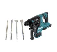 Makita DHR 280 Z Marteau perforateur sans fil 36 V ( 2x 18 V ) 2,8 J SDS-Plus Brushless + 4 pcs. jeu de burins - sans batterie, sans chargeur