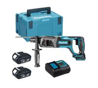 Makita DHR241RMJ Perforateur Burineur 18V Li-ion - SDS-Plus - 2X4.0Ah Batteries + chargeur en Makpac