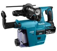 Makita DHR243T3JW Perforateur Burineur Sans-fil - 18V Li-ion - SDS-plus - Mandrin Serrage Rapide - Extraction Poussière - Kit (3x 5,0 Ah ) - MAKPAC - 2 J - Brushless