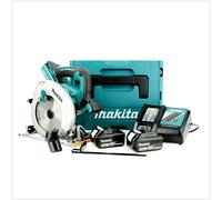 Makita DHS 710 RFJ Scie circulaire portative 190 mm 36 V Li-Ion + 2x Batteries 3.0 Ah + Chargeur + Coffret Makpac avec insert