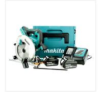 Makita DHS 710 RTJ Scie circulaire portative 190 mm 36 V Li-Ion + 2x Batteries 5,0 Ah + Chargeur + Makpac avec insert