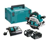 Makita DHS660RTJ Scie Circulaire Sans-fil - 18 V Li-ion - 2 Batteries 5,0 Ah - Mbox - 165 Mm - Brushless