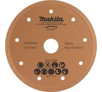 Makita disque à tronçonner diamanté diamant - coupe à l'eau - 125 x 20 x 5,5 mm