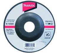 MAKITA disque abrasif aluminium 115x6x22,23 mm B-14560