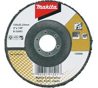 Makita disque de nettoyage 1 pc. - 125 mm - 22,23 mm - Standard - Noir - Fibre de verre