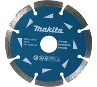 Makita disque diamanté, segmenté 115 x 22.23 x 7mm 115 x 22.23 x 7mm