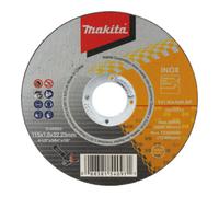 Makita Disques à tronçonner Makita acier et acier inoxydable mince ECO 115mm Quantité:12