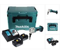 Makita DJN 161 RGJ Grignoteuse sans fil 18 V + 2x Batteries 6.0 Ah + Chargeur + Coffret Makpac