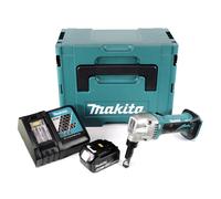 Makita DJN 161 RM1J 18V Grignoteuse sans fil + 1x Batterie 4,0Ah + Chargeur + Coffret Makpac