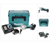 Makita DJN 161 RMJ 18 V Grignoteuse sans fil + Coffret Makpac + 2x Batteries BL1840 4,0 Ah + Chargeur DC 18 RC