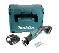 Makita DJR 183 G1J Scie sabre sans fil 18 V + 1x Batterie 6,0 Ah + Coffret Makpac - sans chargeur