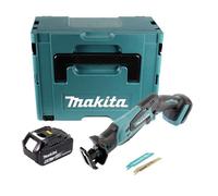 Makita DJR 183 G1J Scie sabre sans fil 18 V + 1x Batterie 6,0 Ah + Coffret Makpac - sans chargeur