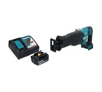 Makita DJR 187 RM1 Scie réversible sans fil Scie sabre 18 V Brushless + 1x batterie 4,0 Ah + chargeur