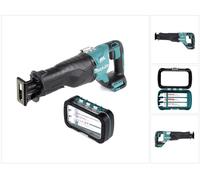 Makita DJR 187 Z Akku Reciprosge 18 V Brushless Sbelsge Solo + Reciprosgeblatt Sortiment ( P-81290 ) - sans batterie, sans chargeur