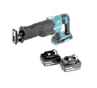 Makita DJR 360 F Scie Recipro sans fil 36V ( 2x18V ) Brushless + 2x Batteries 3,0 Ah - sans chargeur
