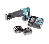 Makita DJR 360 RG Scie recipro sans fil 36V ( 2x18V ) Brushless Sbelsge + 2x 6,0 Ah Batterie + Ladegert