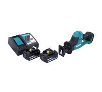 Makita DJR189RG Scie récipro sans fil 18V Brushless + 2x Batteries 6,0 Ah + Chargeur