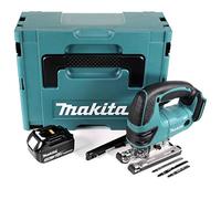 Makita DJV 180 F1J Scie sauteuse sans fil 18 V + 1 batterie 3,0 Ah + Makpac - sans chargeur