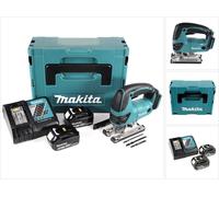 Makita DJV 180 RTJ Scie sauteuse sans fil 18V + 2x Batteries 5.0Ah + Chargeur + Makpac