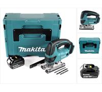Makita DJV 180 T1J Scie sauteuse sans fil 18V + 1x Batterie 5.0Ah + Makpac - sans chargeur
