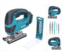 Makita DJV 180 Z Scie sauteuse sans fil 18 V + 5 pcs. jeu de lames de scie sauteuse - sans batterie, sans chargeur
