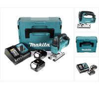 Makita DJV 182 RFJ Scie sauteuse pendulaire sans fil 18V, sans balai + 2x Batteries 3,0Ah + Chargeur + Makpac
